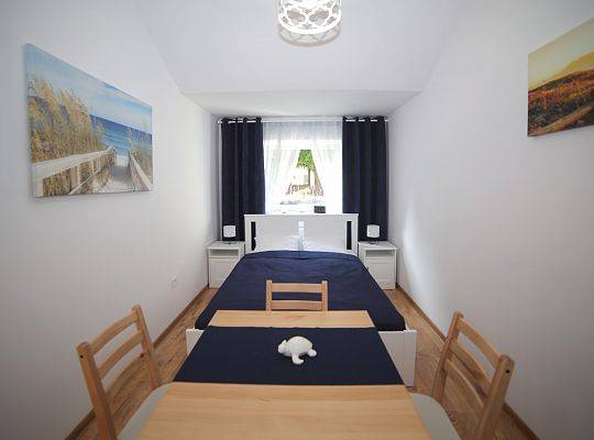 Pokój czteroosobowy typu studio Kapitan Kik w Łebie