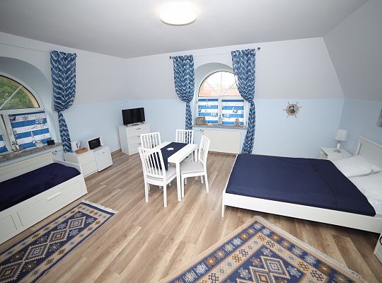 Pokój czteroosobowy Kapitan Kik w Łebie